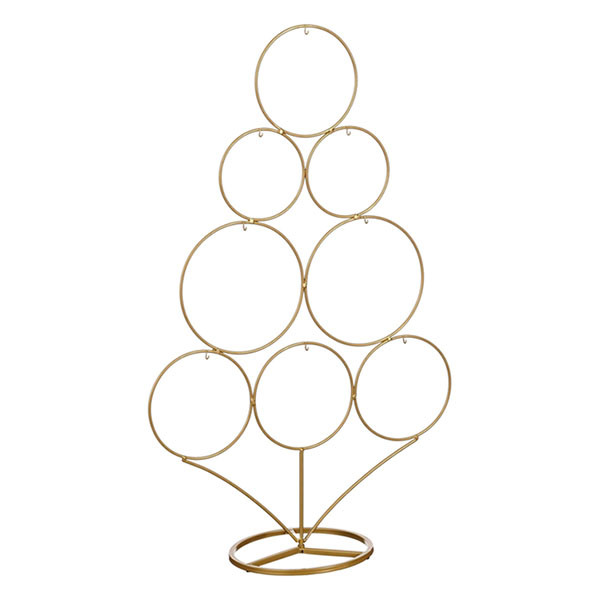 Mica Decorations Kerstbalstandaard | Mica Decorations | 36 x 16 x 58 cm (Kerstboom, Goud, Binnen) 1205078 K151002027 - 1