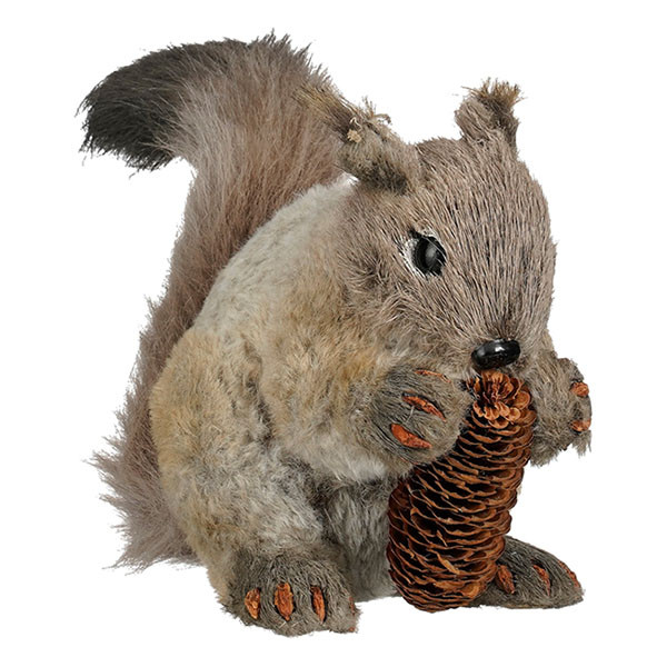 Mica Decorations Kerstfiguur eekhoorn | Mica Decorations | 30 x 13 x 18 cm (Zittend, Binnen) 1198507 K151002018 - 1