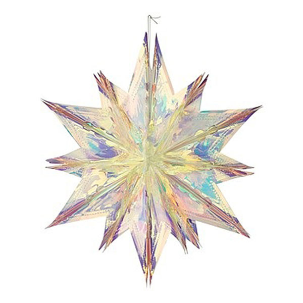 Mica Decorations Kerstster | Mica Decorations | 40 x 38 x 20 cm (Iriserend, Kunststof) 1162312 K151000702 - 1