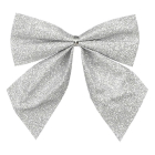 Mica Decorations Kerststrik | Mica Decorations | 10 x 12 cm | 6 stuks (Zilver) 1181648 K151001998 - 1
