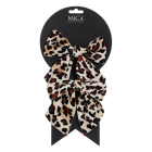 Mica Decorations Kerststrik | Mica Decorations | 12 x 13 cm | 2 stuks (Panterprint) 1198345 K151001979 - 1