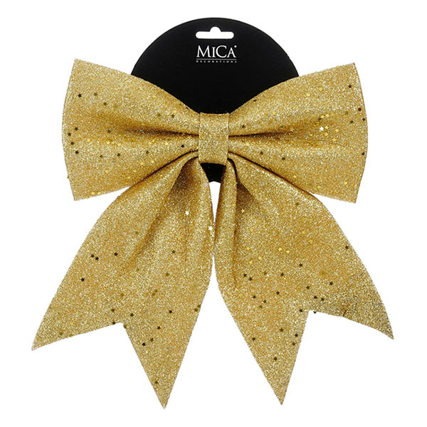 Mica Decorations Kerststrik | Mica Decorations | 24 x 28 cm (Goud) 1198259 K151001984 - 1