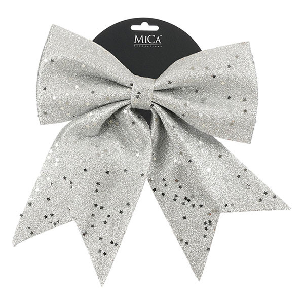 Mica Decorations Kerststrik | Mica Decorations | 24 x 28 cm (Zilver) 1181653 K151001995 - 1