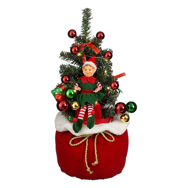 Mica Decorations Kunstkerstboom | Mica Decorations | 50 cm (10 leds, Decoratie, Binnen) 1198370 K151002026 - 1