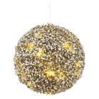 Mica Decorations Lichtbol kerst | Mica Decorations | Ø 15 centimeter (Champagne, Batterijen) 1199454 K151002031 - 1