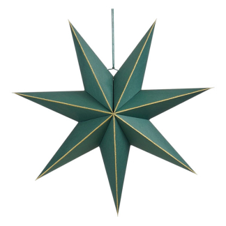 Mica Decorations Papieren kerstster | Mica Decorations | Ø 60 cm (Binnen, Groen) 1207419 K151002038