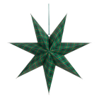 Mica Decorations Papieren kerstster | Mica Decorations | Ø 60 cm (Binnen, Groen, Geruit) 1207355 K151002037 - 1