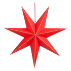 Mica Decorations Papieren kerstster | Mica Decorations | Ø 60 cm (Binnen, Rood) 1207417 K151002040 - 1