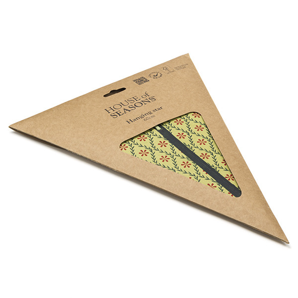 Mica Decorations Papieren kerstster | Mica Decorations | Ø 60 cm (Geel) 1161437 K151000636 - 2