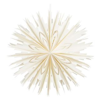 Mica Decorations Papieren sneeuwvlok | Mica Decorations | 18 x 50 cm (Binnen, Wit) 1207424 K151002035 - 1