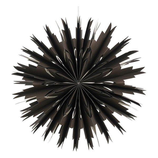 Mica Decorations Papieren sneeuwvlok | Mica Decorations | 18 x 50 cm (Binnen, Zwart) 1207423 K151002033 - 1