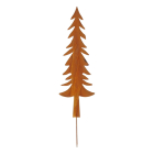 Mica Decorations Tuinsteker kerstboom | Mica Decorations | 118 cm (Metaal, Roest) 1199794 K151001962 - 1
