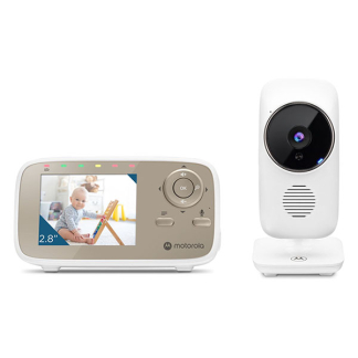 Motorola Babyfoon met camera | Motorola | VM483 | 2 units (Gespreksfunctie, Geluidsdetectie, Temperatuursensor, Nachtzicht) 505537471013 K170406165