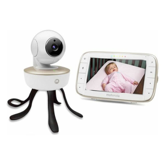 Motorola Babyfoon met camera | Motorola | VM55 (Ouderunit, Slaapliedjes, Gespreksfunctie, Geluidsdetectie, Nachtzicht) 505537471024 K170406163 - 3