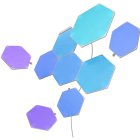 Nanoleaf Shapes Hexagons | Starterset | 9 stuks (Wifi, Muzieksensor, Touchbediening, Incl. voedingskabel) NL017 K170203441 - 2