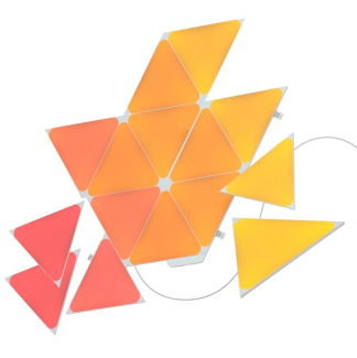 Nanoleaf Shapes Triangles | Starterset | 15 stuks (Wifi, Muzieksensor, Touchbediening, Incl. voedingskabel) NL024 K170203382 - 