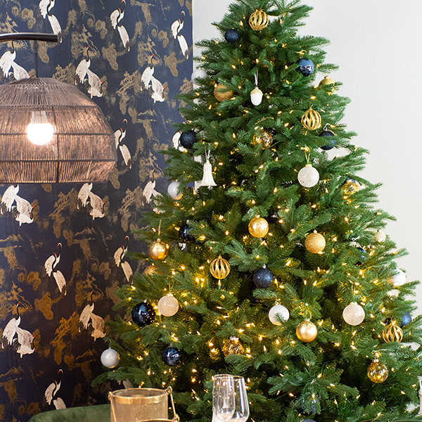 National Tree Company Kunstkerstboom | National Tree Company | Mulberry | 1.83 meter (550 leds, 2065 tips, PVC/PE) 31HMULG60L K151100033 - 2