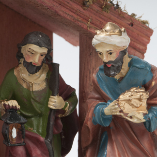 Nativity Kerststal | 20 x 10 x 14 cm | Decoris (MDF, Polyresin, 7 delig) 591356 K150303394 - 4