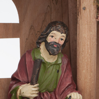 Nativity Kerststal | 30 x 10 x 21 cm | Decoris (MDF, Polyresin, 9 delig) 591355 K150303393 - 4
