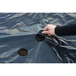 Nature Afdekfolie planten | Nature | 0.95 x 5 meter (Universeel, Voorgesneden gaten, Uv-bestendig, Zwart) 6030270 K170106155 - 4