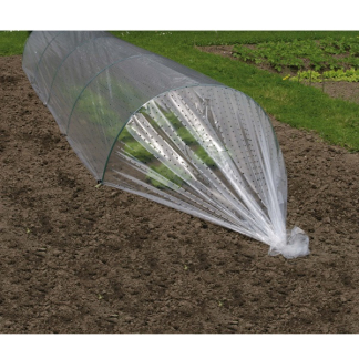 Nature Afdekfolie planten | Nature | 2 x 10 meter (Voor tunnelbogen, Geperforeerd, Uv-bestendig, Transparant) 6030207 K170106156 - 4