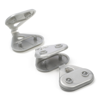 Nature Bevestigingsclip | Nature | 10 stuks (Voor geweven schermgaas, Lichtgrijs) 6050398 K170112122