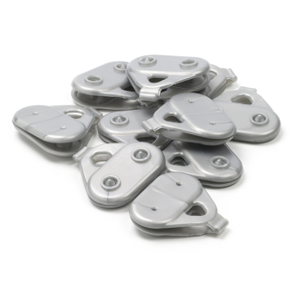 Nature Bevestigingsclip | Nature | 10 stuks (Voor geweven schermgaas, Lichtgrijs) 6050398 K170112122 - 2
