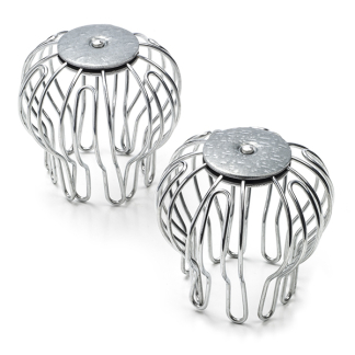 Nature Bladvanger | Nature | Ø 8 cm (2 stuks, Verzinkt staal) 6070438 K170501682 - 1