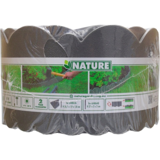 Nature Borderrand | Nature | 12 meter (Flexibel, Golvend, Grijs) 6040653 K170501569 - 2