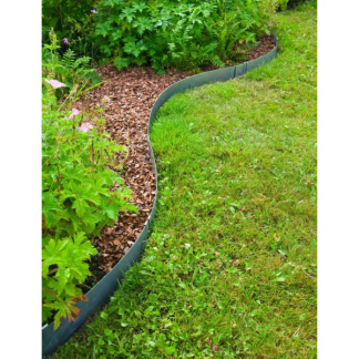 Nature Borderrand | Nature | 2.64 meter (3 latten, Incl. 4 grondpennen, Verzinkt metaal) 6040670 K170130293 - 3
