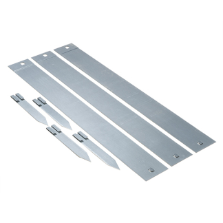 Nature Borderrand | Nature | 2.64 meter (3 latten, Incl. 4 grondpennen, Verzinkt metaal) 6040670 K170130293 - 1