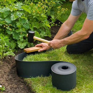 Nature Borderrand met grondpennen | Nature | 10 meter + 20 stuks  K170130287 - 4