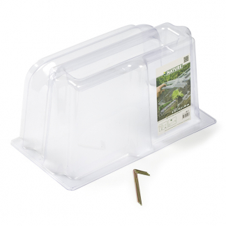 Nature Eindstuk tunnelkas | 21.5 x 40 x 22 cm (Incl. 3 grondpennen, Doorzichtig) 6030218 K170130173