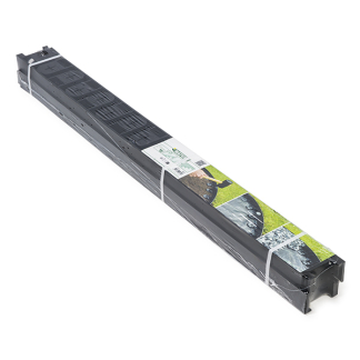 Nature Grasrand | Nature | 100 x 4.5 cm (Flexibel, Gerecycled, Incl. grondpennen, Zwart) 6040610 K170130291 - 6