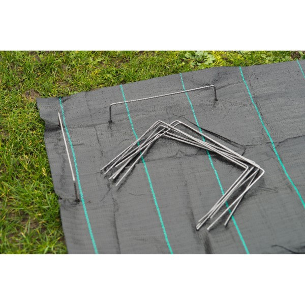 Nature Grondpennen | Nature | 20 stuks | 20 cm (Verzinkt staal) 6030391 K170130306 - 2