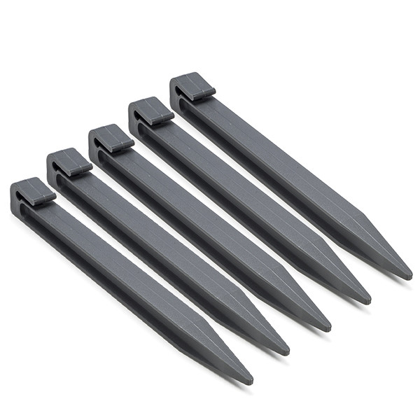 Nature Grondpennen | Nature | 26.7 cm (Voor borderrand van 15 cm, 50 stuks, Grijs)  V170116396 - 1