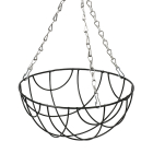 Hanging basket | Nature | Ø 25 cm (Groen, Verzinkt staal)