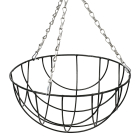 Hanging basket | Nature | Ø 30 cm (Groen, Verzinkt staal)