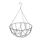 Nature Hanging basket | Nature | Ø 30 cm (Set, Inclusief wandbeugels en voeringen, Verzinkt staal) 6070118 K170501670 - 2