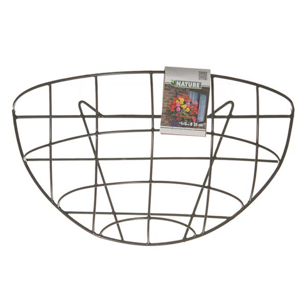 Nature Hanging basket | Nature | Ø 35 cm (Verzinkt staal, Binnen/buiten, Groen) 6070106 K170106197 - 4