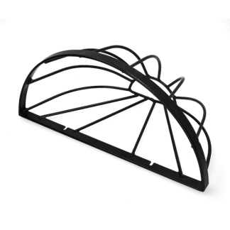 Nature Hanging basket | Nature | Ø 40 centimeter (Smeedijzer, Halfrond, Muurbevestiging, Zwart) 6070121 K170106199 - 2