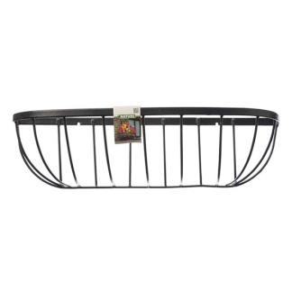 Nature Hanging basket | Nature | 61 x 16 centimeter (Smeedijzer, Langwerpig, Muurbevestiging, Zwart) 6070122 K170106200 - 4