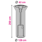 Nature Hoes terrasverwarmer | 250 x Ø128/62 cm 6030619 K170130239 Nature Hoes terrasverwarmer | 250 x Ø128/62 cm 6030619 K170130239