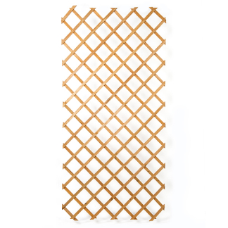 Nature Klimrek planten | Nature | 100 x 200 cm (Bruin, Verstelbaar, Vuren) 6041703 K170501598