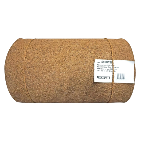Nature Kokosmat | Nature | 25 m x 60 cm (Op rol) 6070139 K170130305 - 2