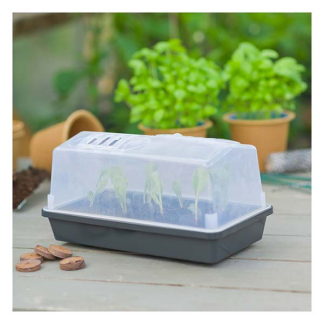 Nature Kweekbak met deksel | Nature | 32 x 18 x 17 centimeter (Ventilatie, Antraciet) 6020260 K170106152 - 5