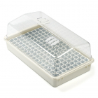 Kweekbak met deksel | Nature | 55 x 31 cm (144 vakjes)