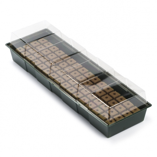 Nature Kweekbak vensterbank | 49 x 15.5 cm (Incl. groeimedium, 64 vakjes) 6020218 K170130171 - 1