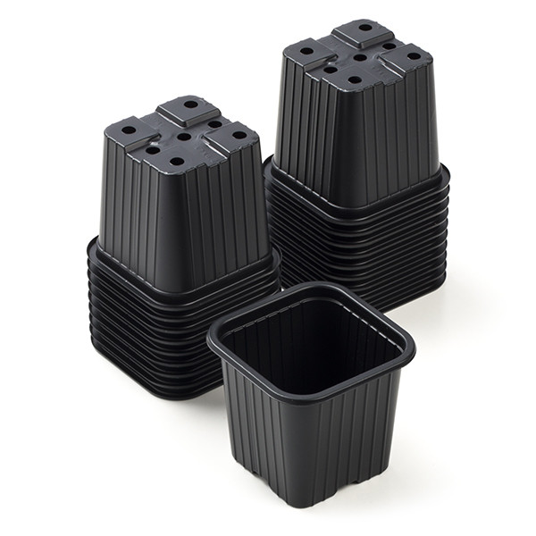 Nature Kweekpotjes | Nature | 6 x 7 x 7 cm | 20 stuks (Vierkant) 6020110 K170501544 - 1