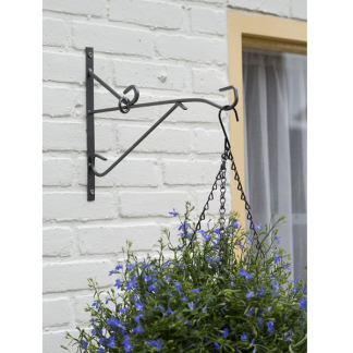 Nature Muurhaak | Nature | 25 x 24.5 cm (Smeedijzer, Zwart) 6070155 K170106203 - 3